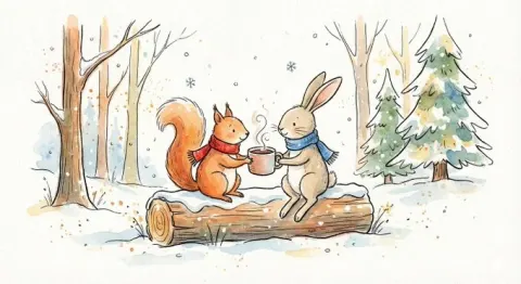 Whimsical Children's Book Illustration