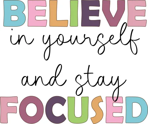 SVG: Believe in Yourself