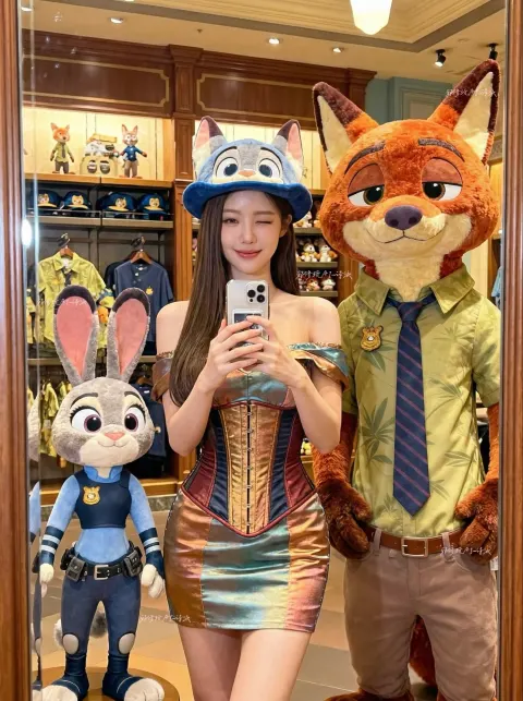 Zootopia Cyber Fashion Wink Project Configuration - Nano Banana Pro Concept