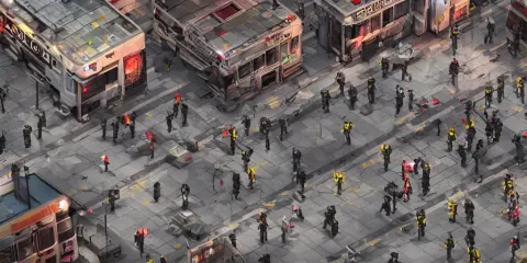 Aerial Isometric Photo