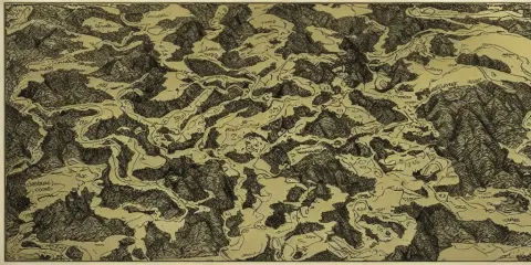 Map Isometric Fantasy World