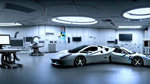 Large Ferrari Motors