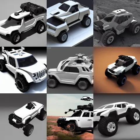Exploration Vehicle Jeep Concept Car Suv