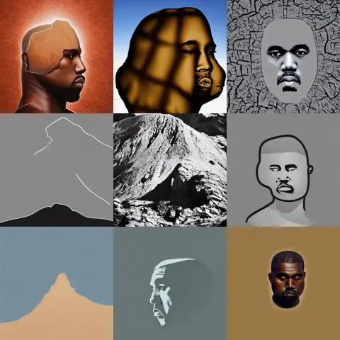 Mountain Shaped Like Kanye West's Head