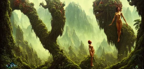 Exquisite Imaginative Alien Creature Poster Art