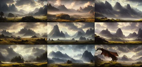 Beautiful Render of a Summer Landscape