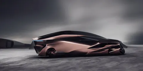 Design of a Futuristic Vehicle