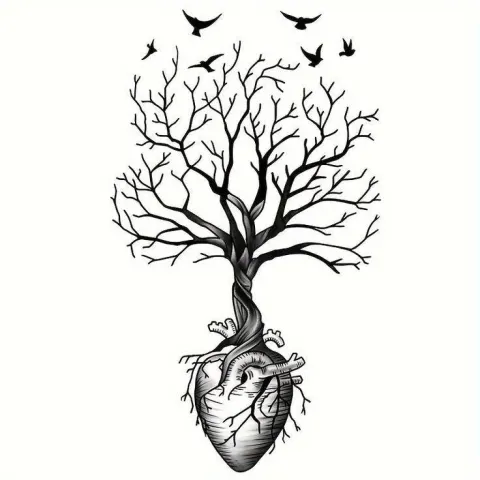 SVG: Tree Heart