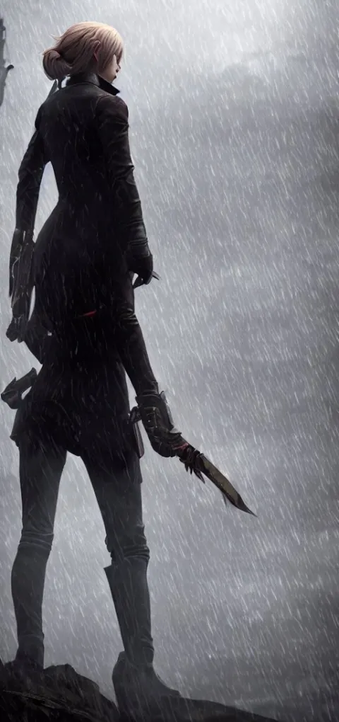 Distant Shot of Annie Leonhart in Dunwall City