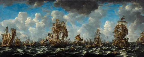 Oceanic Naval Battles Fires