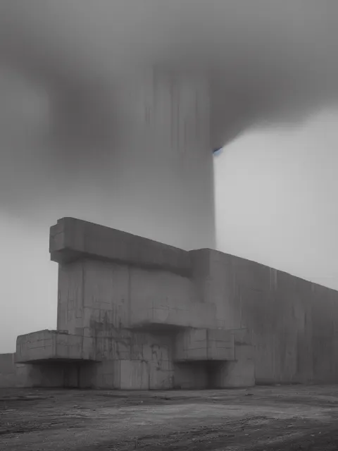 High Resolution Black and White Photograph with a F/22