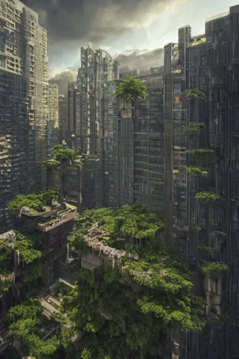 Tall Brutalist Buildings