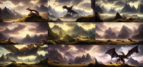 Beautiful Render of a Dragon