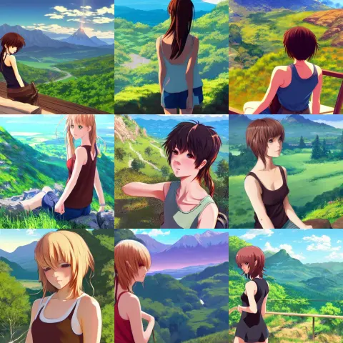 Girl Wearing : Tanktop