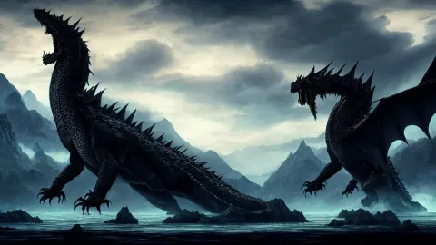 Ancalagon the Black the Biggest Dragon That Ever Lived