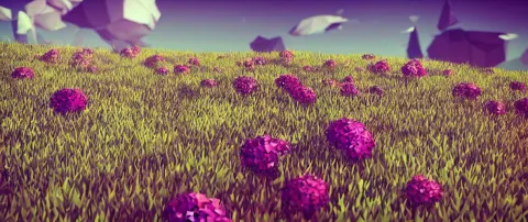 3 D Render Low Poly Art