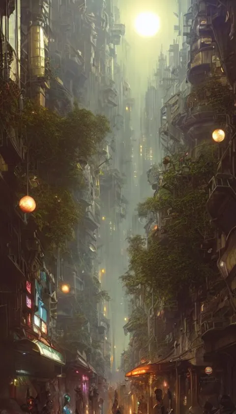 Hyper Realistic Cyberpunk City