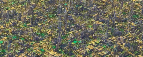 Solarpunk African City
