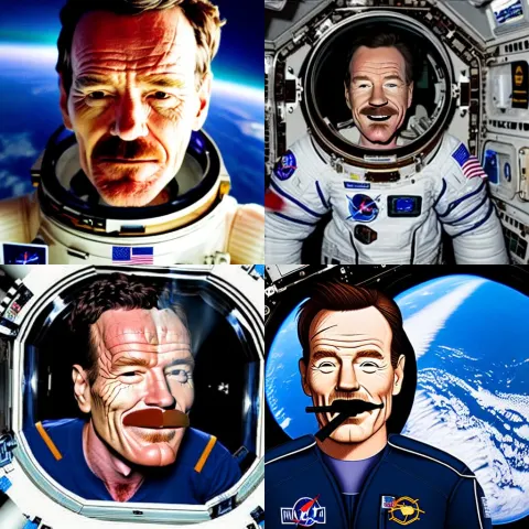 Bryan Cranston Smoking Inside the International Space Station