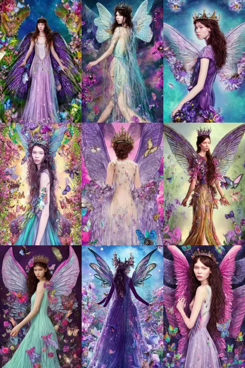 Astrid Berges Frisbey as Queen of the Faries