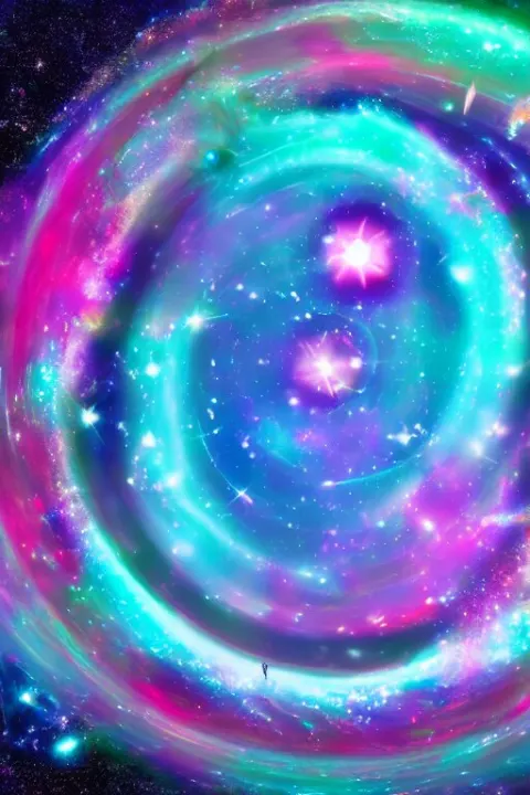 Hatsune Miku Galaxy Nebula