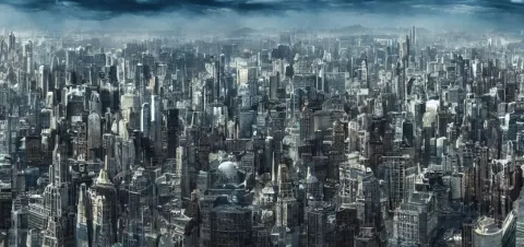 Very High Resolution Image from a New Movie