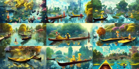 Anime Movie Scene Characters