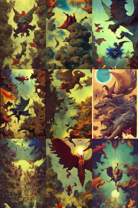 Dixit Card Fly Swoop Catch