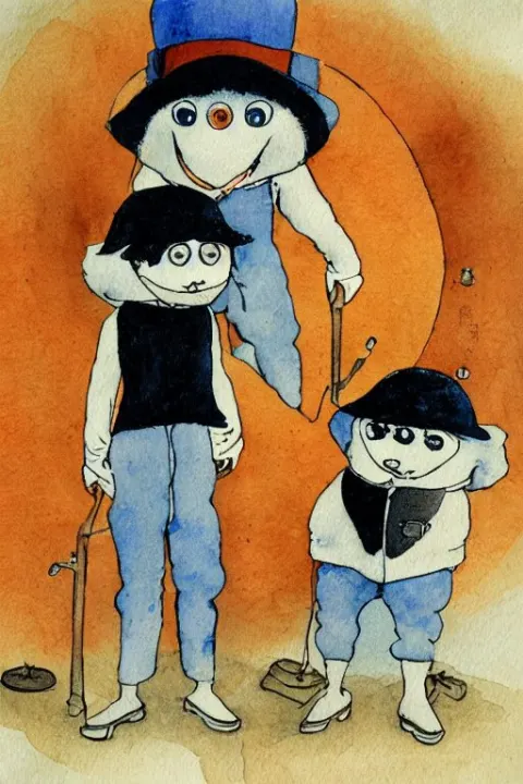 Clockwork Orange Characters as Mongooses