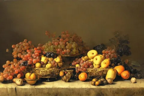 Beautiful Still Life Painting of a Mpc-60