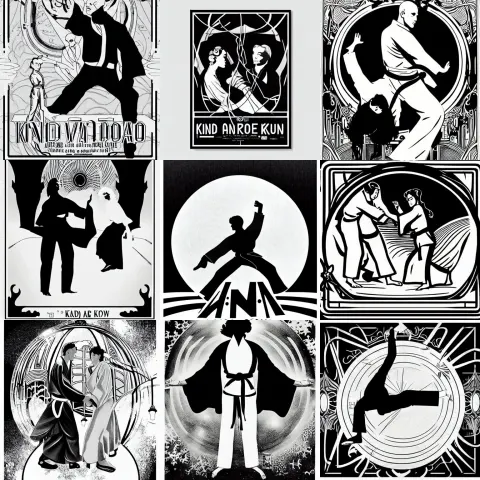 Art Nouveau Art Deco Movie Poster
