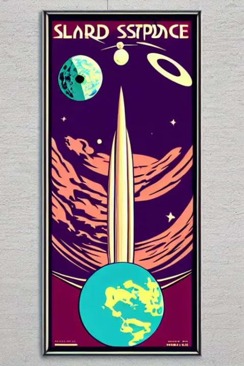 Art Nouveau Travel Poster
