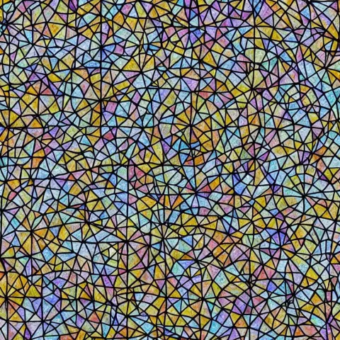 Intricate Stained Glass Window