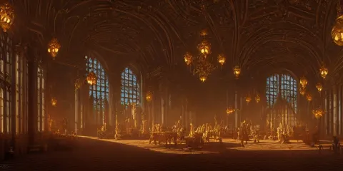 Majestic Ornate Great Hall