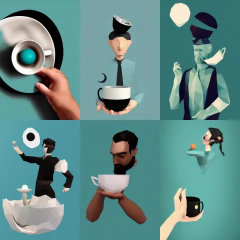 He Held the Moon in His Teacup