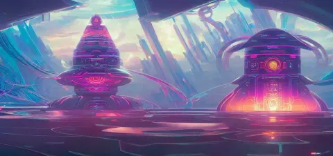 Floating Temple of Androids