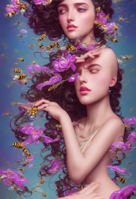 Young Beautiful Woman Gorgeous Face