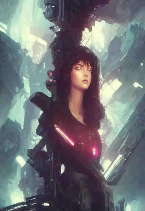 Young Woman Rachael from Blade Runner