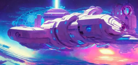 Floating Space Station