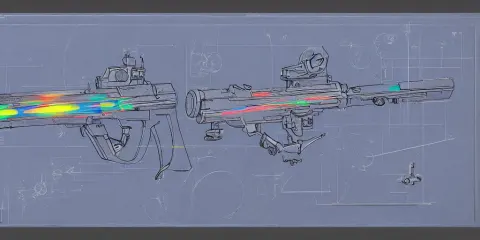 Blueprint of a Laser Space Gun