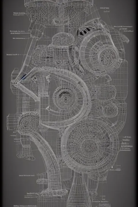 Concept of a Detailed and Intricate Design of a Mechanical Deconstructor 3d Design