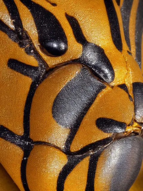 Close Up Macro Shot of a Beautiful Spotted Beetle