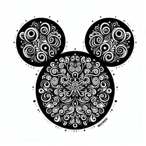 SVG: Mickey Mouse