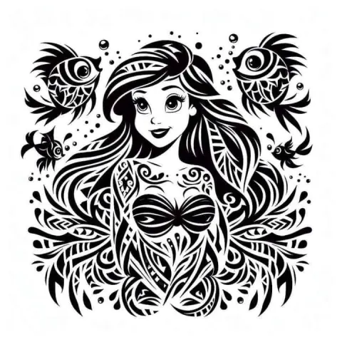 SVG: Disney Tribal
