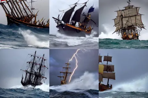 Pirate Ship Struck