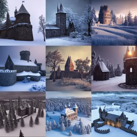Medieval Castle in Iceland