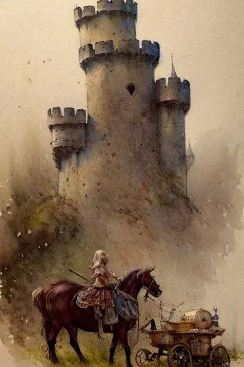 ( ( ( ( ( 1 9 5 0 Gypsy Fair Tail Medieval Castle