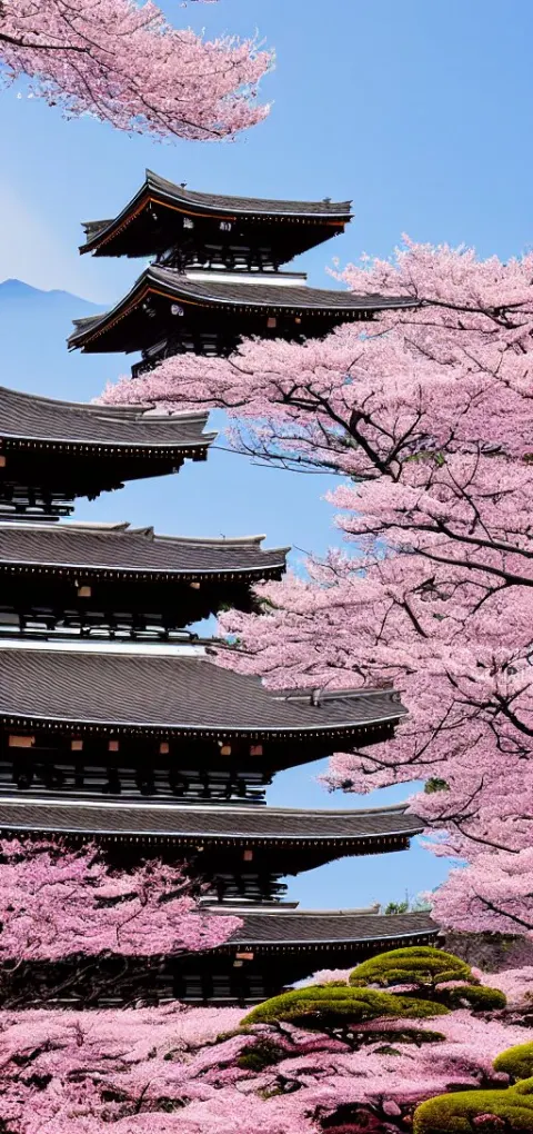 Shinto Temple Surrounded