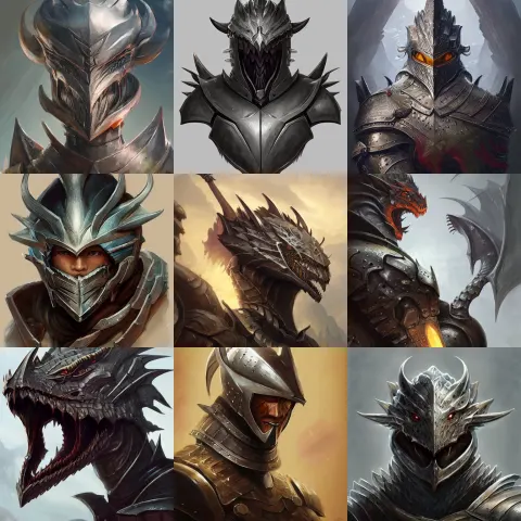 Anthropomorphic Dragon