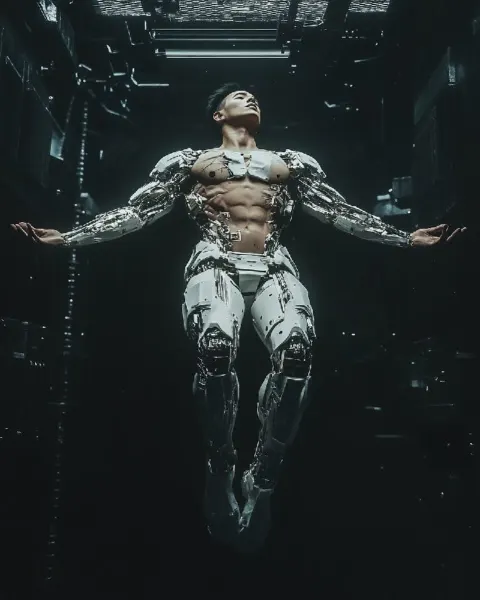 High Fashion Cyborg Model Zero Gravity